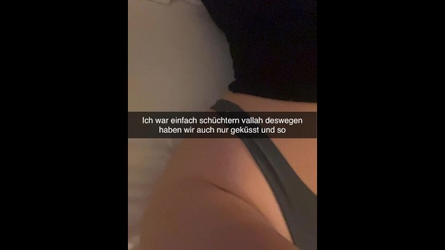 Buluşma sonrası telefonla çekilen amatör Türk snap kaydı