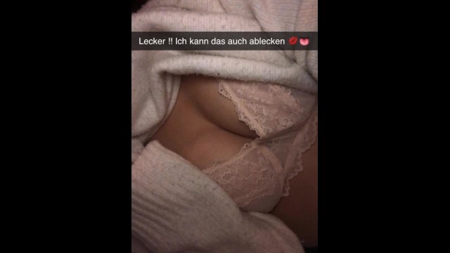Kırmızı tangalı Alman kızın arkadaşıyla özel kaydı