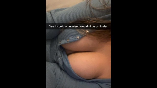 Tinder'da tanışan çiftin Snapchat kaydı yatakta